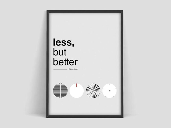 Dieter-Rams-Poster-Less-but-better-Design-Quotes-Dieter-Rams-Print-Braun-Poster-Dieter-Rams-Braun